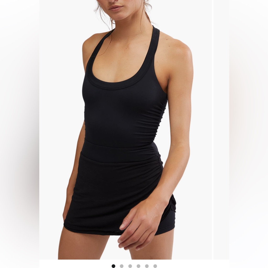 Free People Little Bit Of Love Shortsie Workout Dress
